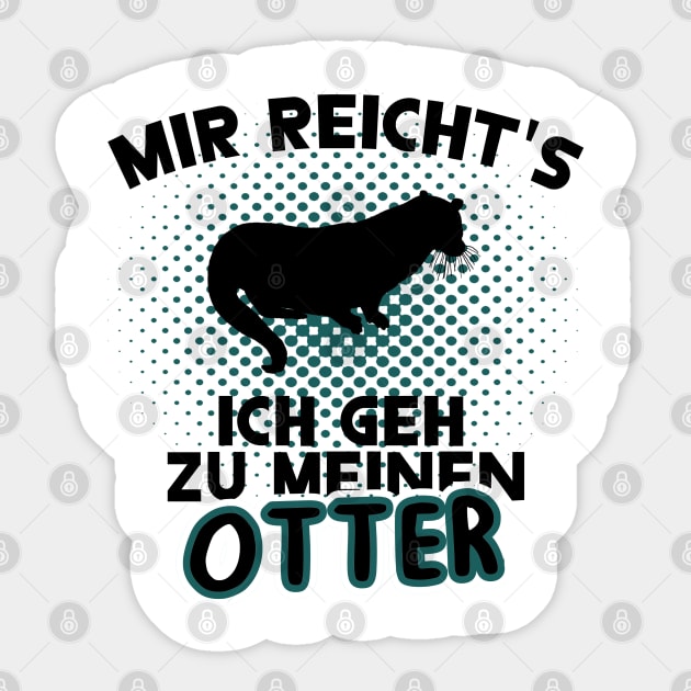 Otter Haustier Liebhaber Mädchen Kinder Geschenk Sticker by FindYourFavouriteDesign